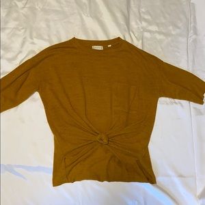 Rust color Alter’d State knotted top
